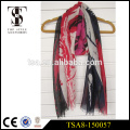 Nouveau chandail musulman Hijab polyester écharpe Chine écharpe usine fournisseur d'or